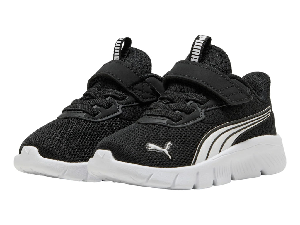 Tenis PUMA FlexFocus Modern AC Negro y Blanco para Niño