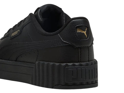 Tenis PUMA Carina 30 Negro con Dorado para Mujer