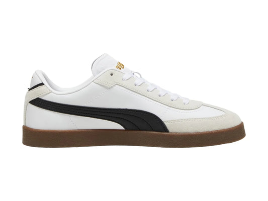 Tenis PUMA Club II Era Blanco Negro y Gris para Hombre