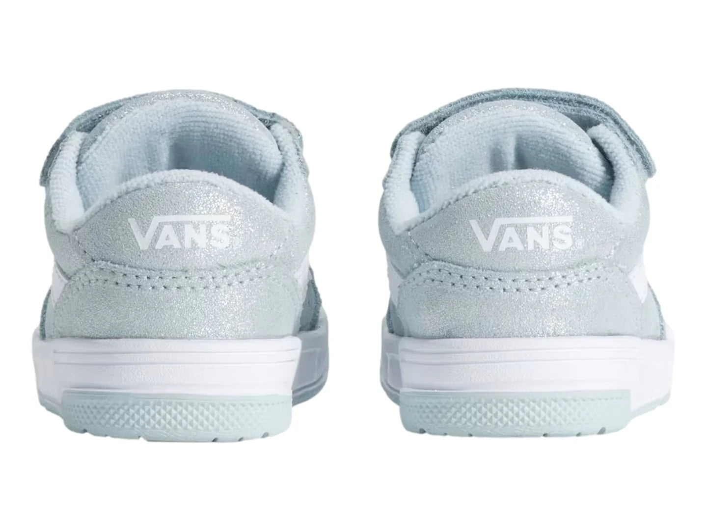 Tenis Vans Hylane Azul Holográfico para Niña