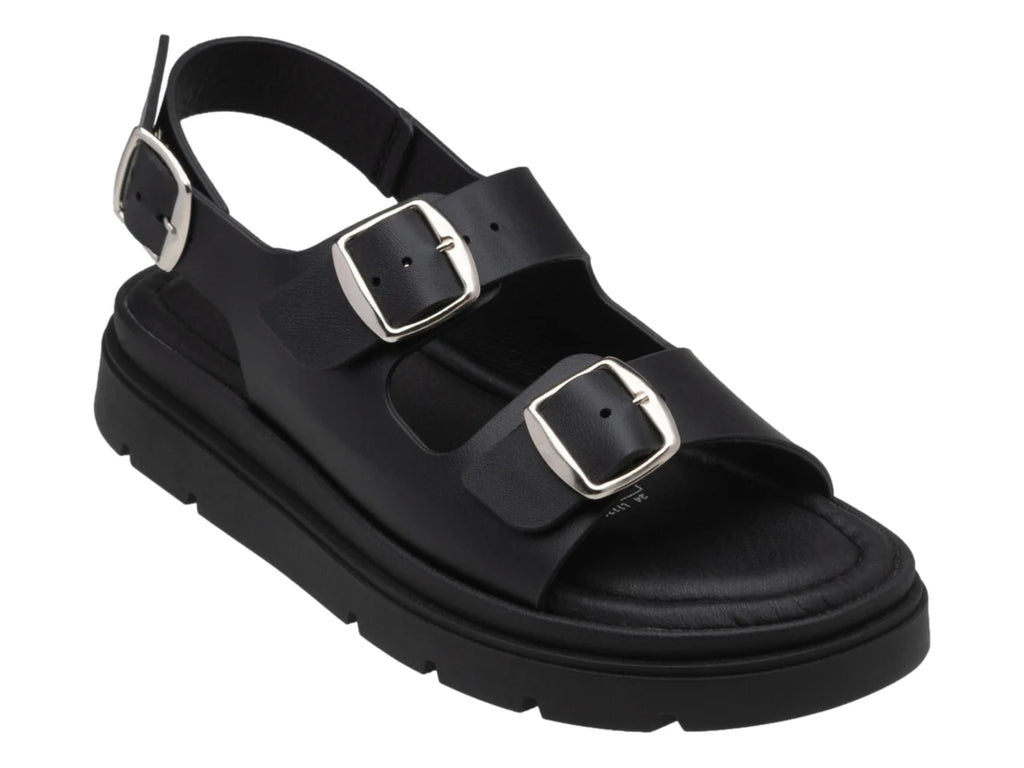 Sandalias Levis Plataforma Negro para Mujer