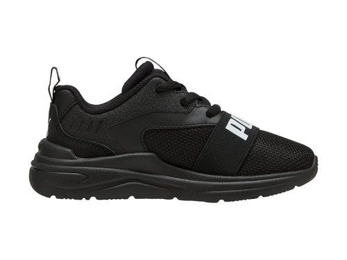 Tenis PUMA Soft Wired 2 PS Negro para Niño