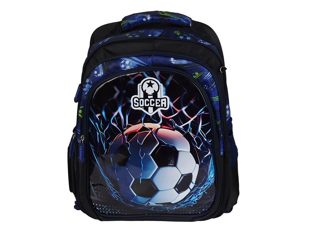 Mochila Terry Rodante Azul para Niño