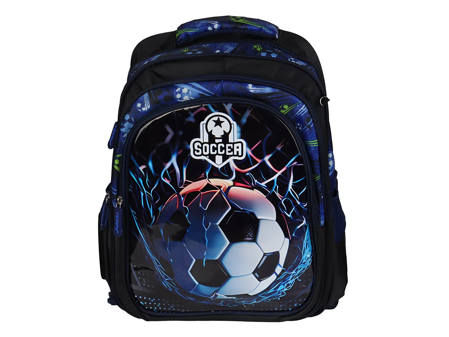 Mochila Terry Rodante Azul para Niño