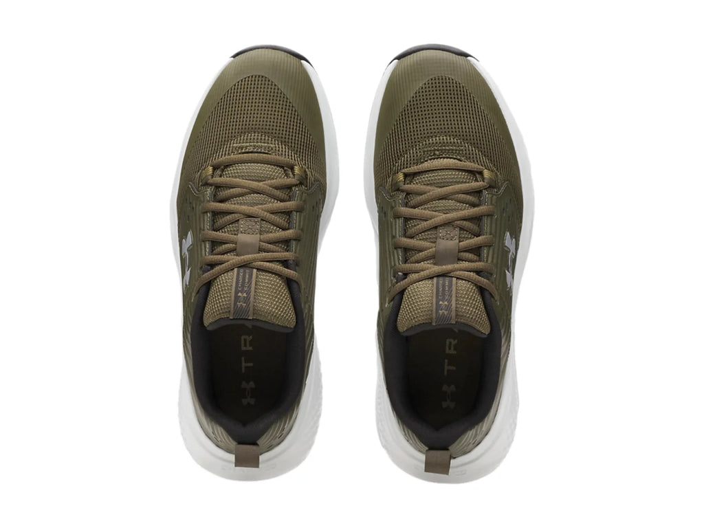 Tenis Under Armour Charged Commit TR 4 Verde para Hombre