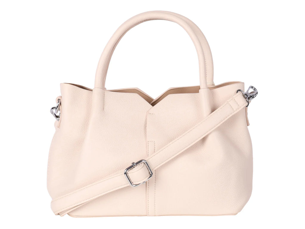 Bolsa de Hombro Unibella Beige para Mujer