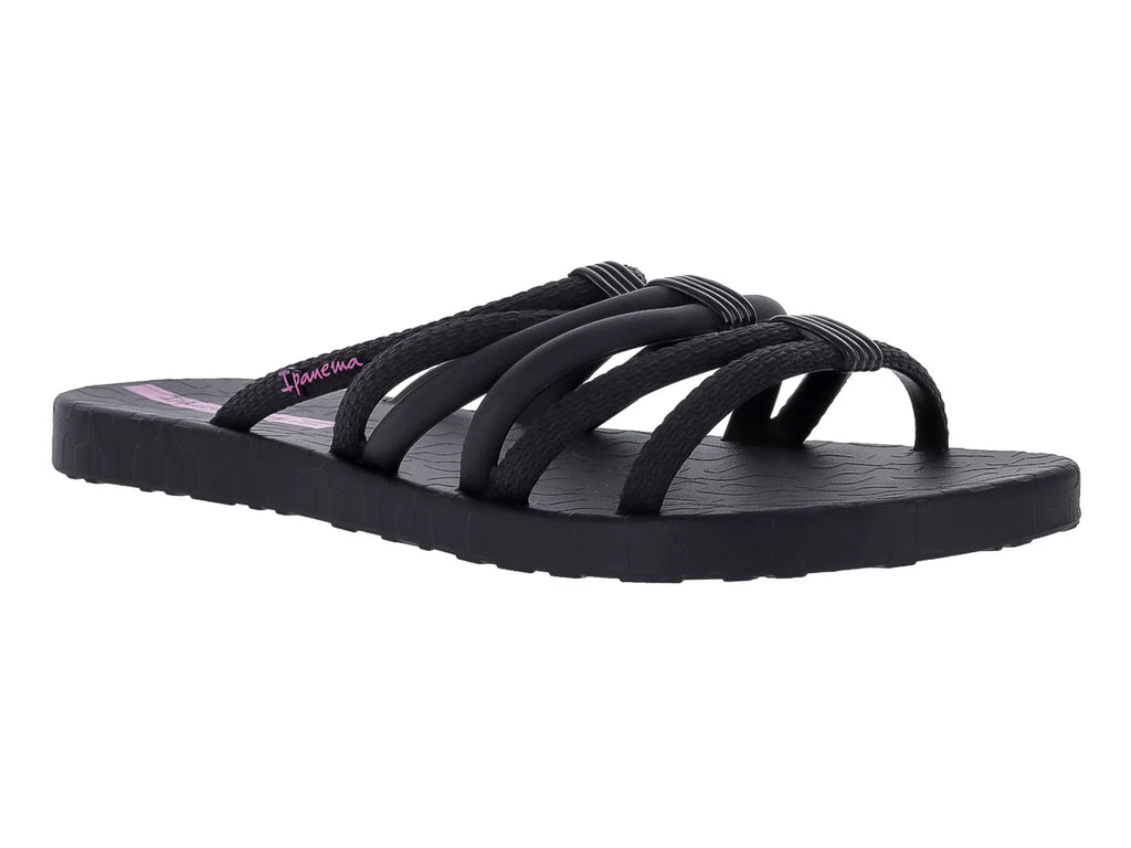 Sandalias Ipanema Negro Lila para Mujer