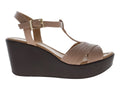 Sandalias de Plataforma Luna Rosa Color Maquillaje para Mujer