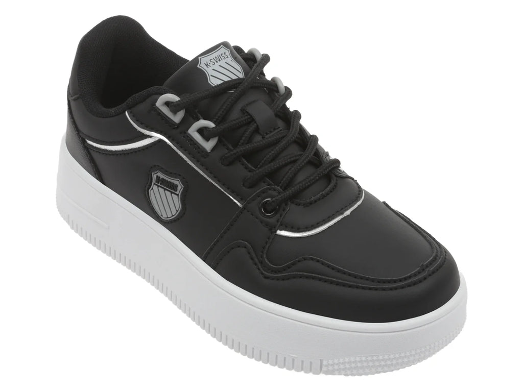 Tenis K SWISS Calm Negro y Blanco para Mujer