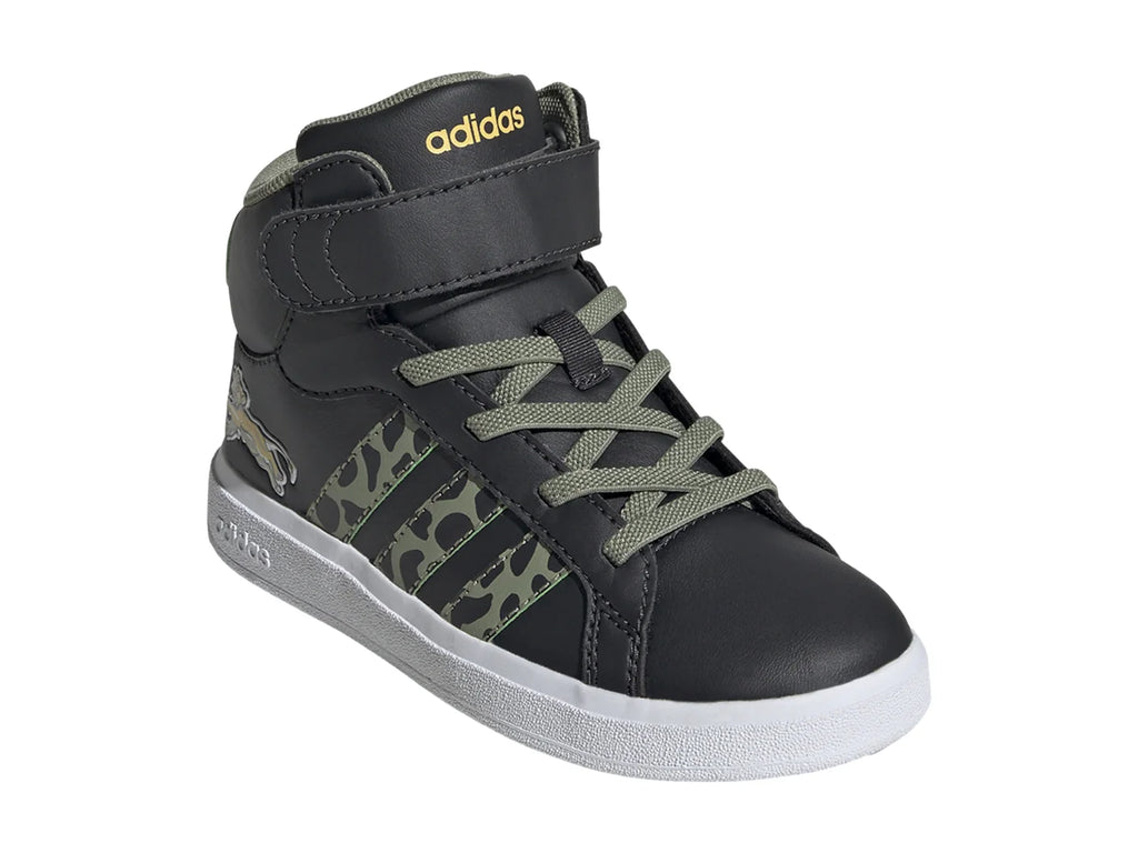 Tenis Adidas Grand Court Mid Lion King Verde para Niño