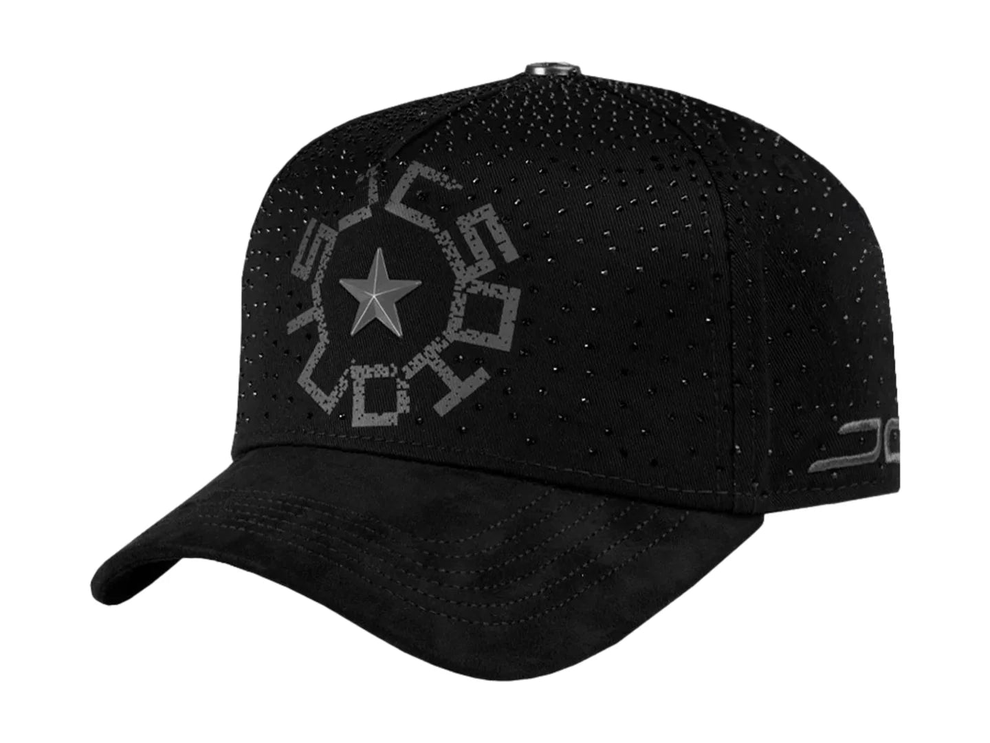 Gorra JC Hats JC Art Stones Negro para Hombre