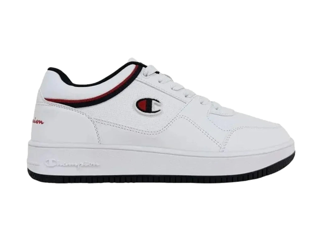 Tenis Champion Blanco con Azul y Rojo para Hombre