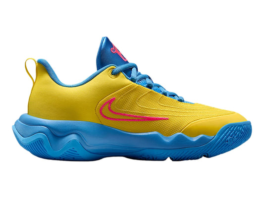 Tenis Nike Giannis Immortality 4 Amarillo y Azul para Niño