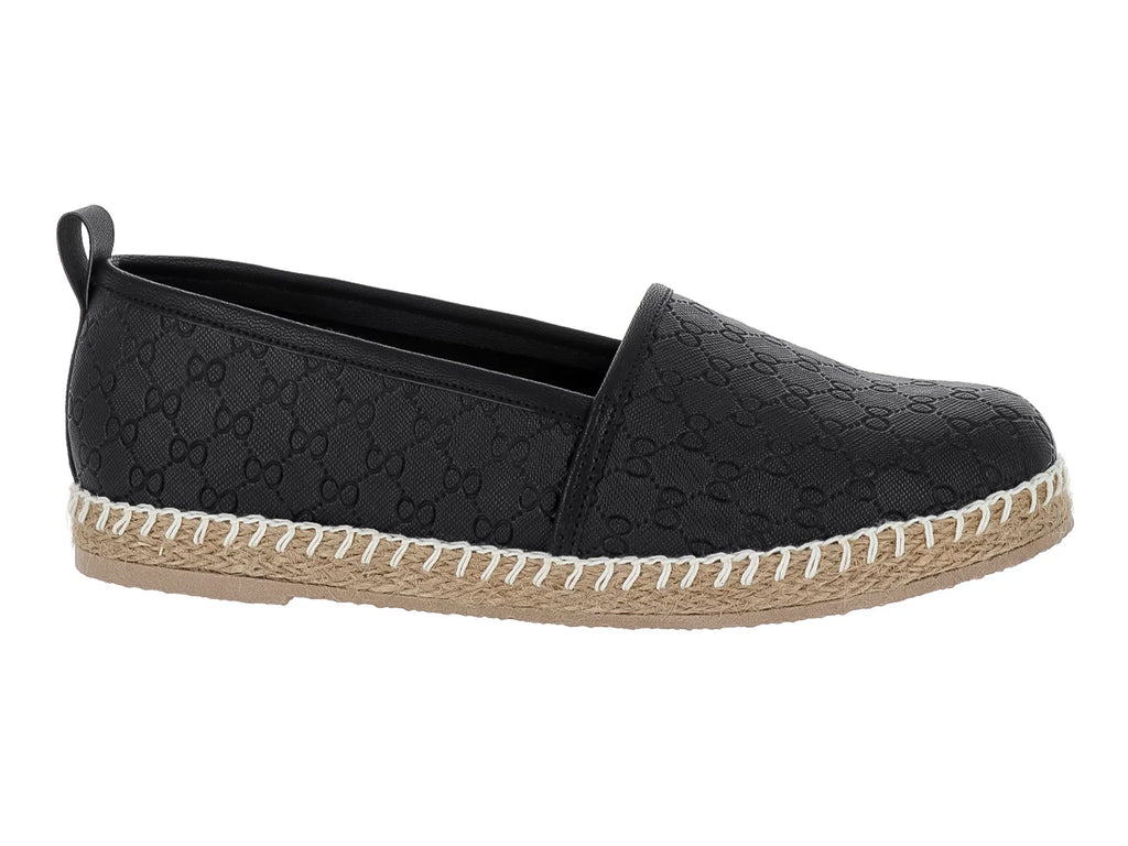 Luna Rosa Alpargatas Negro para Mujer