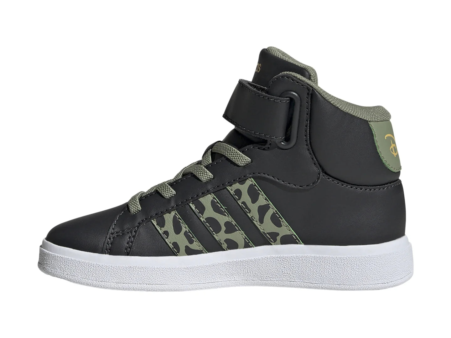 Tenis Adidas Grand Court Mid Lion King Verde para Niño