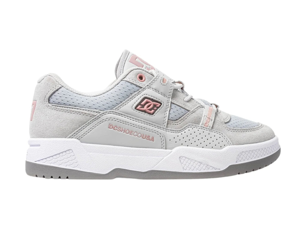 Tenis DC Shoes Construct Gris para Mujer