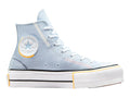 Tenis Converse Chuck Taylor All Star Lift Platform Azul para Mujer
