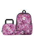 Set Mochila Lonchera y Lapicera Charly Morado Unisex