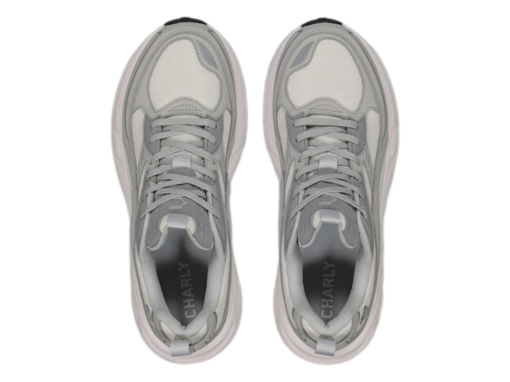 Tenis Charly Fashion Sport Gris para Hombre