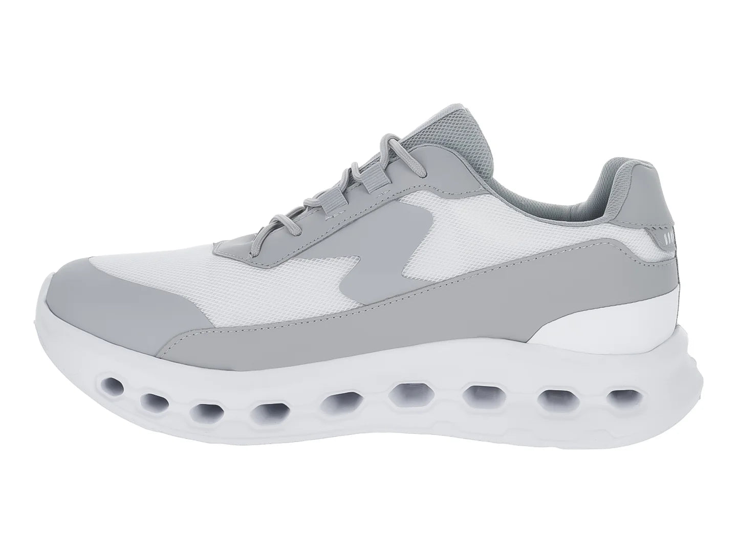 Tenis Andrax Baloncesto Gris y Blanco para Hombre
