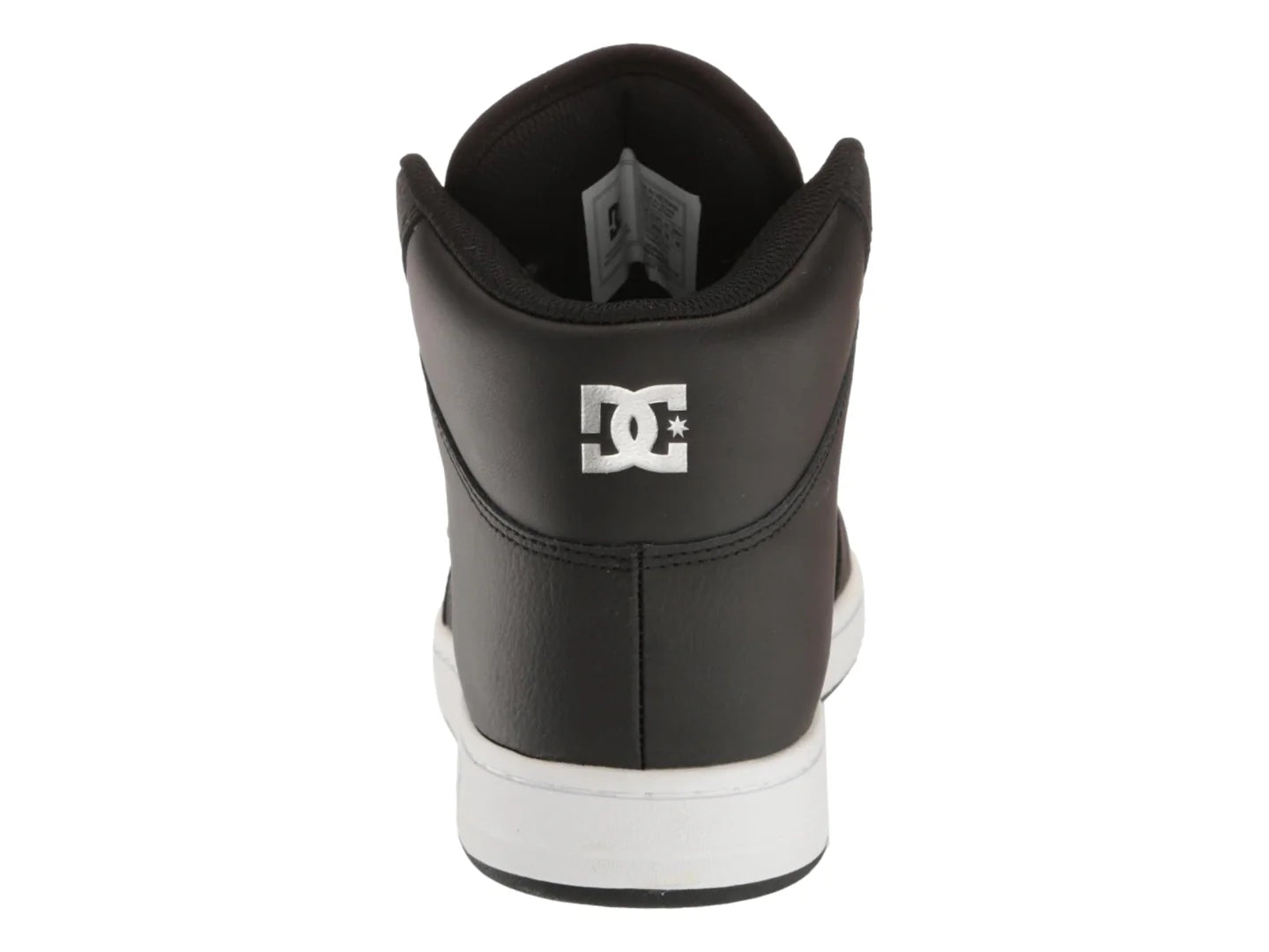 Tenis DC Shoes Manteca 4 Hi Negro y Plata para Mujer