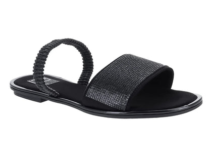 Sandalias Luna Rosa Negro para Mujer