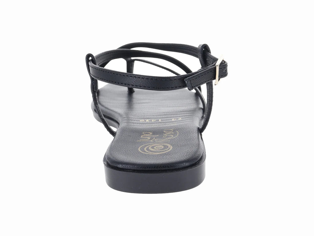 Sandalias Luna Rosa Negro para Mujer