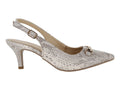 Zapatillas Tacones Lady Paulina Color Capuchino para Mujer