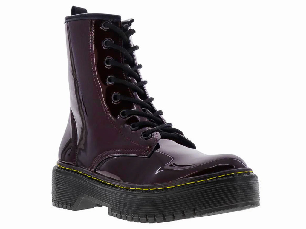 Botines MeliAna Mutante Color Merlot para Mujer