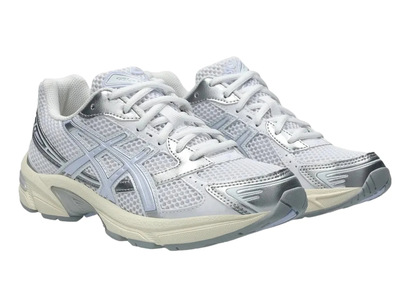 Tenis ASICS GEL 1130 Blanco y Azul para Mujer