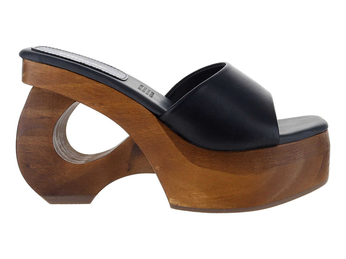 Sandalias de Tacón Edimag Color Negro para Mujer
