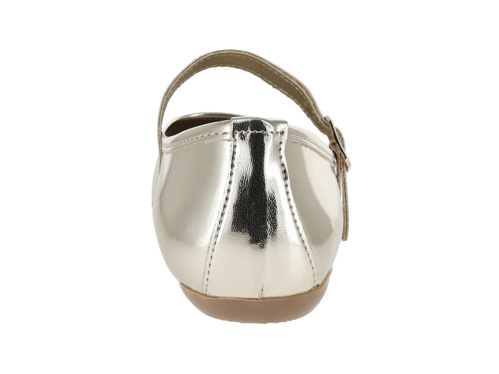 Zapatos Ballerinas Luna Rosa Oro Inglés para Mujer