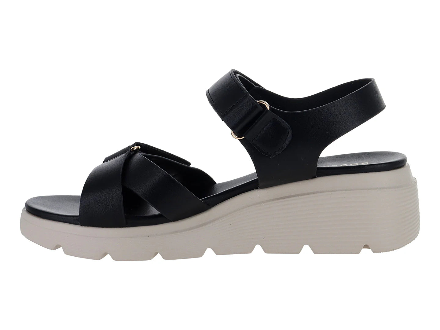 Sandalias Plataforma Boullevard Negro para Mujer