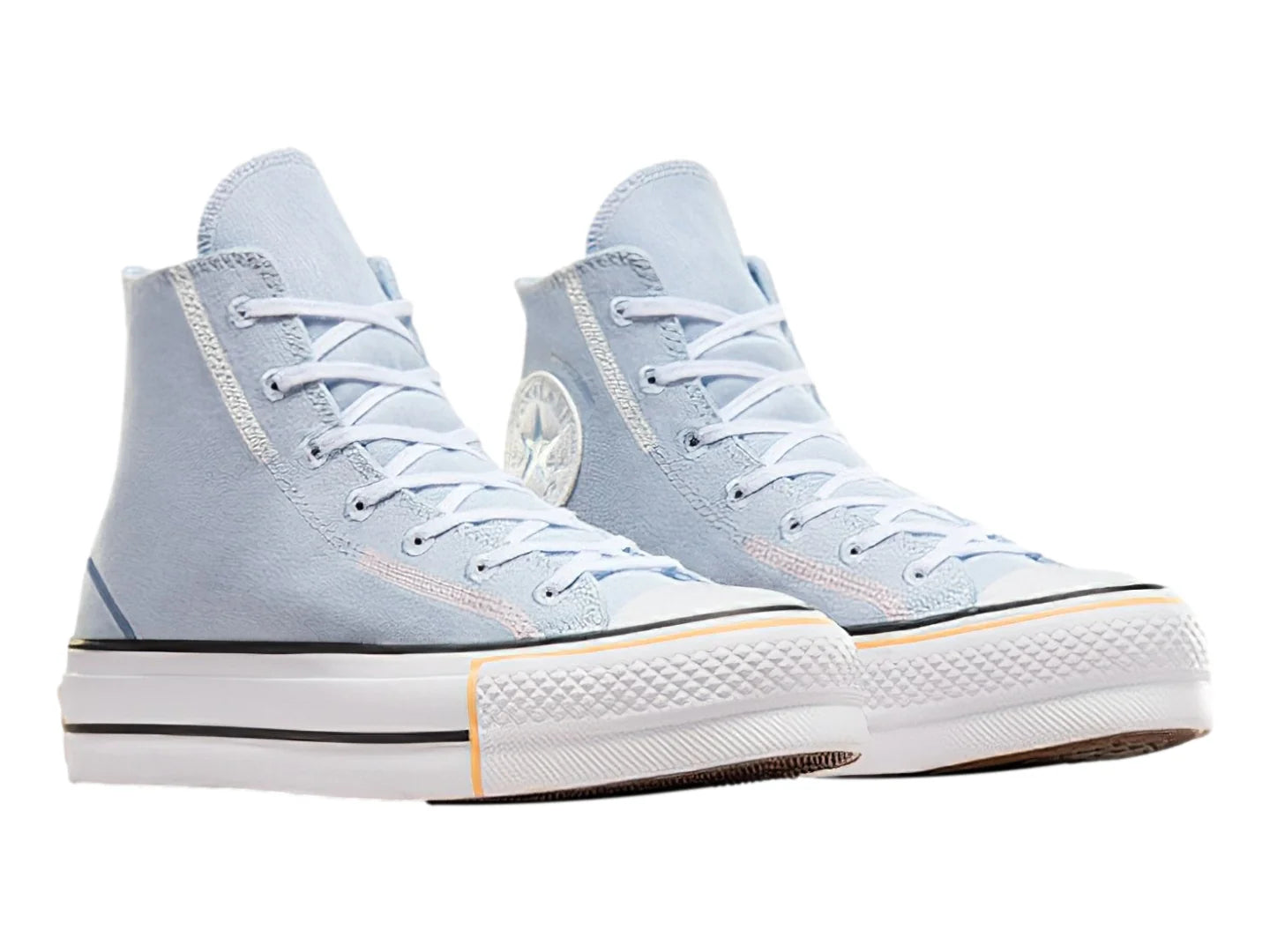 Tenis Converse Chuck Taylor All Star Lift Platform Azul para Mujer