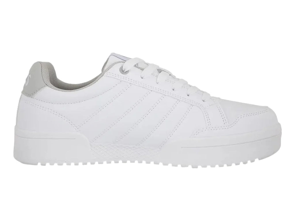Tenis K Swiss Sanker Blanco con Gris para Hombre