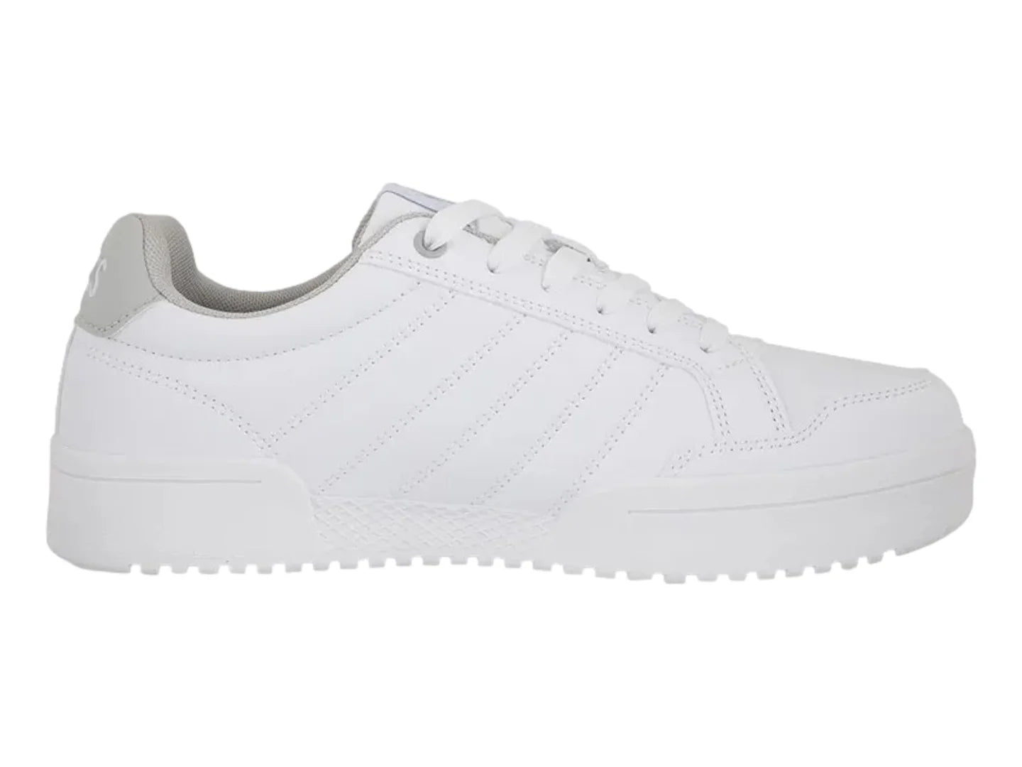 Tenis K Swiss Sanker Blanco con Gris para Hombre