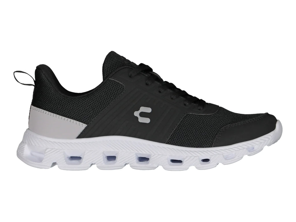 Tenis Charly Light Sport Negro y Blanco para Hombre