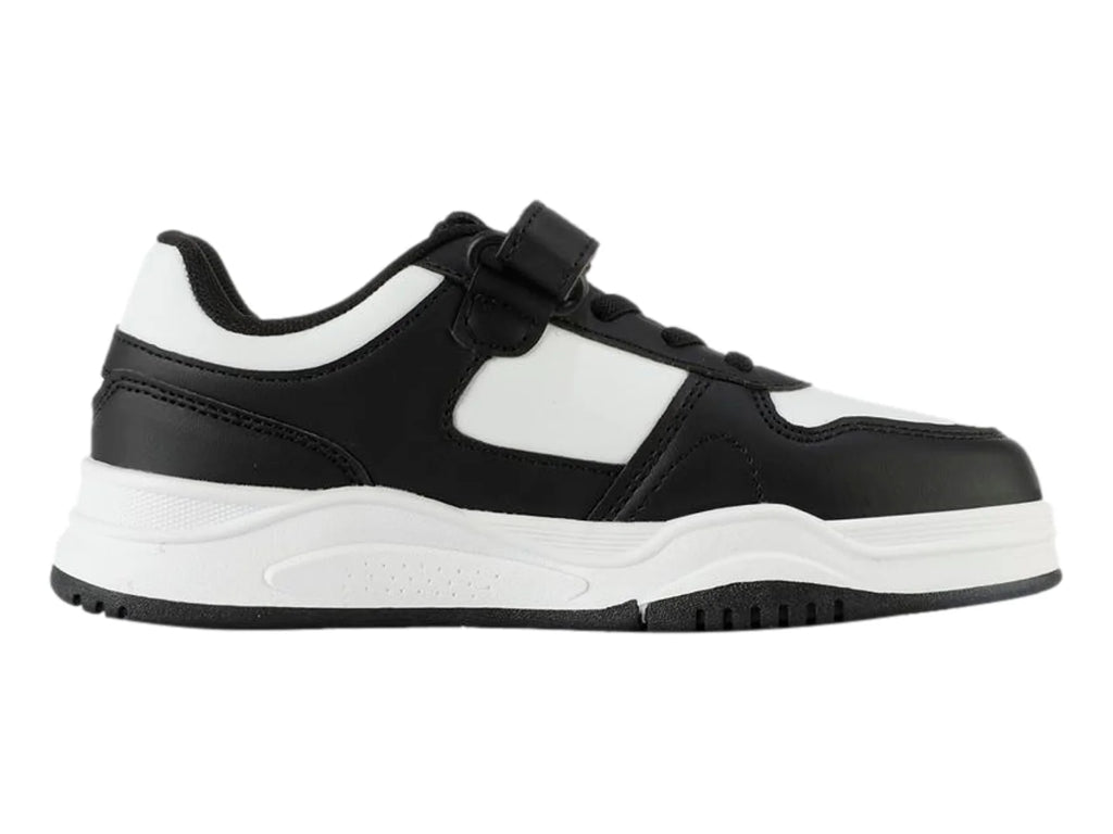 Tenis Lotto Zinzan Blanco y Negro para Niño