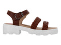 Sandalias Rilo Color Camel para Niña