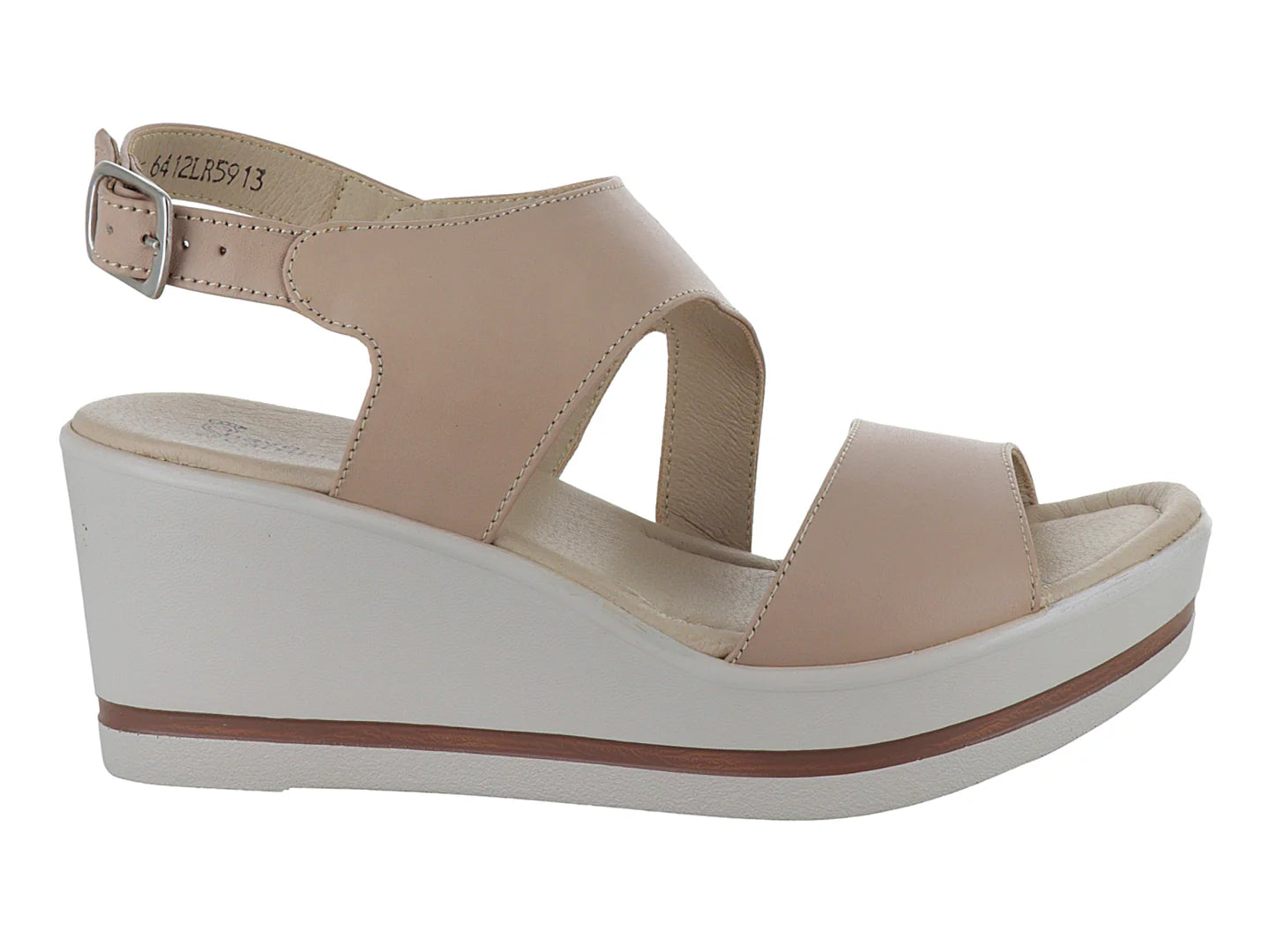 Sandalias Suave Caminar Plataforma Color Maquillaje para Mujer