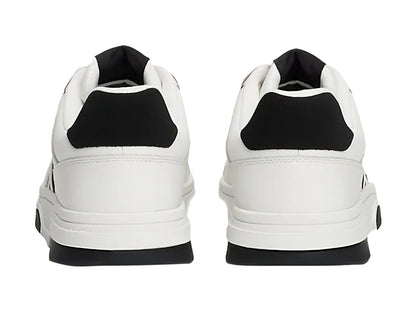 Tenis Tommy Hilfiger The Brooklyn Leather Blanco y Negro para Hombre