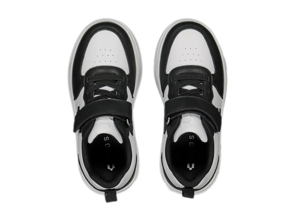 Tenis Charly Skurban Blanco y Negro para Niño