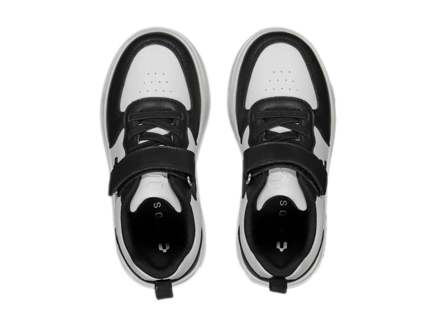 Tenis Charly Skurban Blanco y Negro para Niño