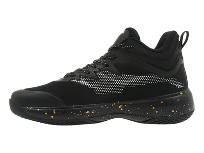 Tenis K SWISS Overtime Negro con Dorado para Hombre