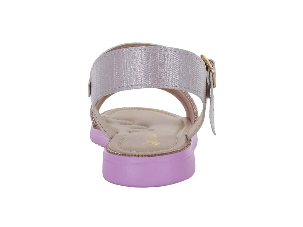 Sandalias Acuarelas Lady Morado para Niña