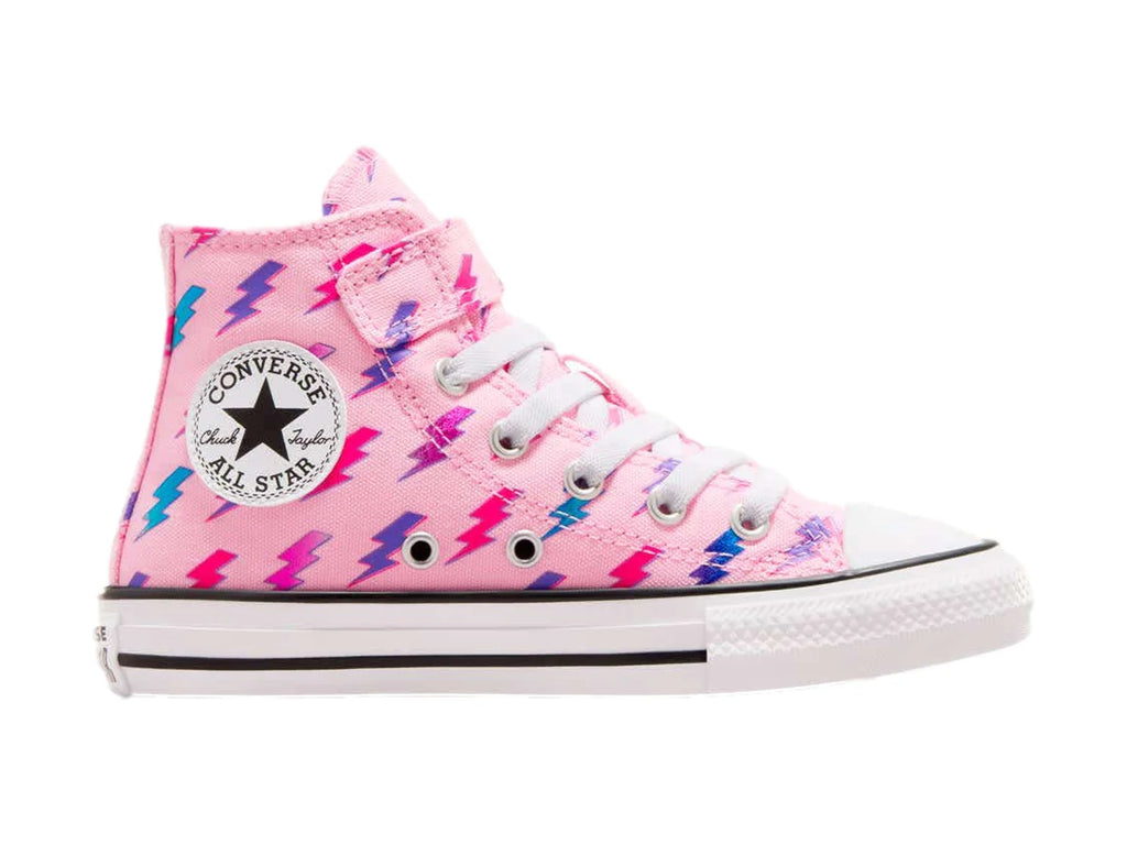 Tenis Converse Chuck Taylor All Star Electric Bolt Rosa para Niña