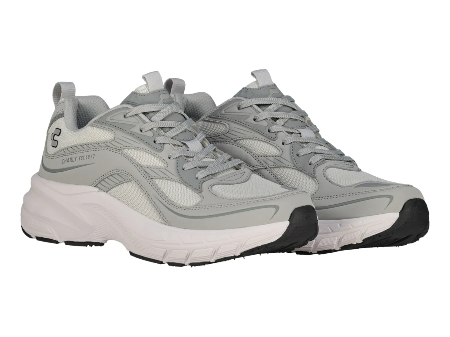 Tenis Charly Fashion Sport Gris para Hombre