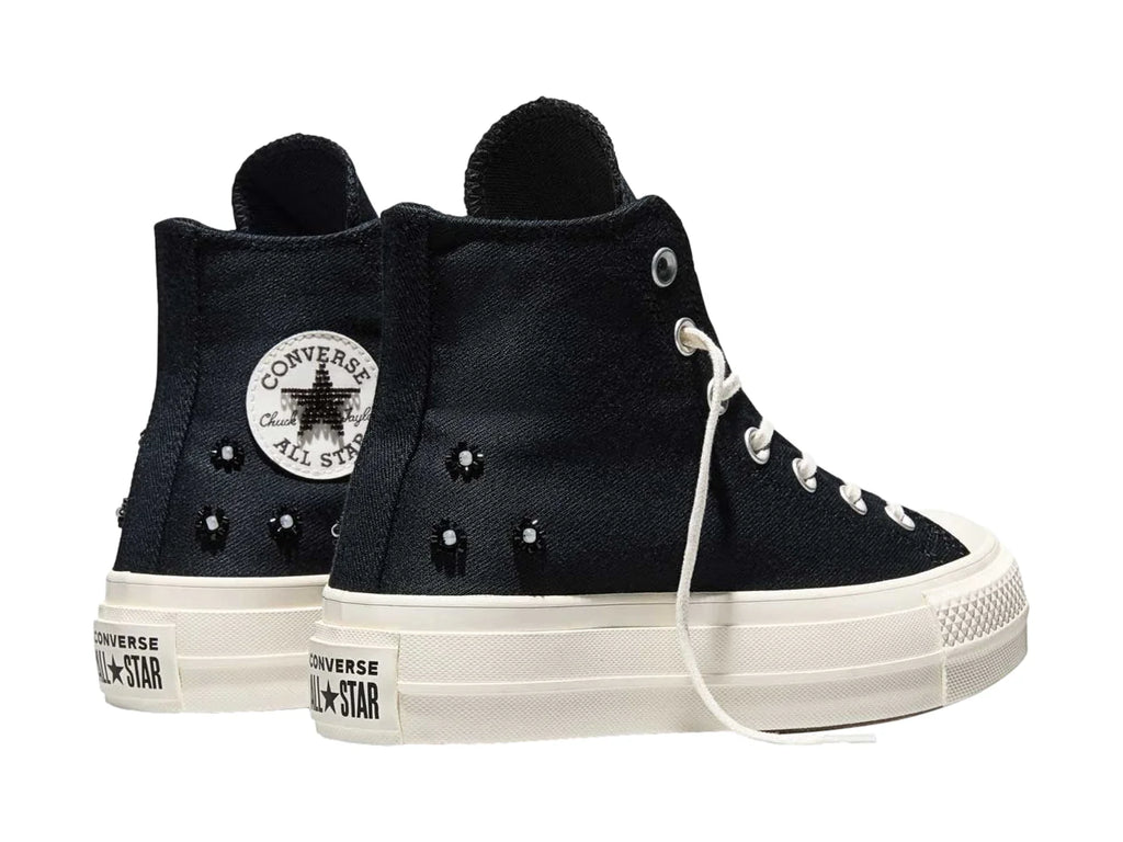 Tenis Converse CTAS Lift Platform Negro para Mujer
