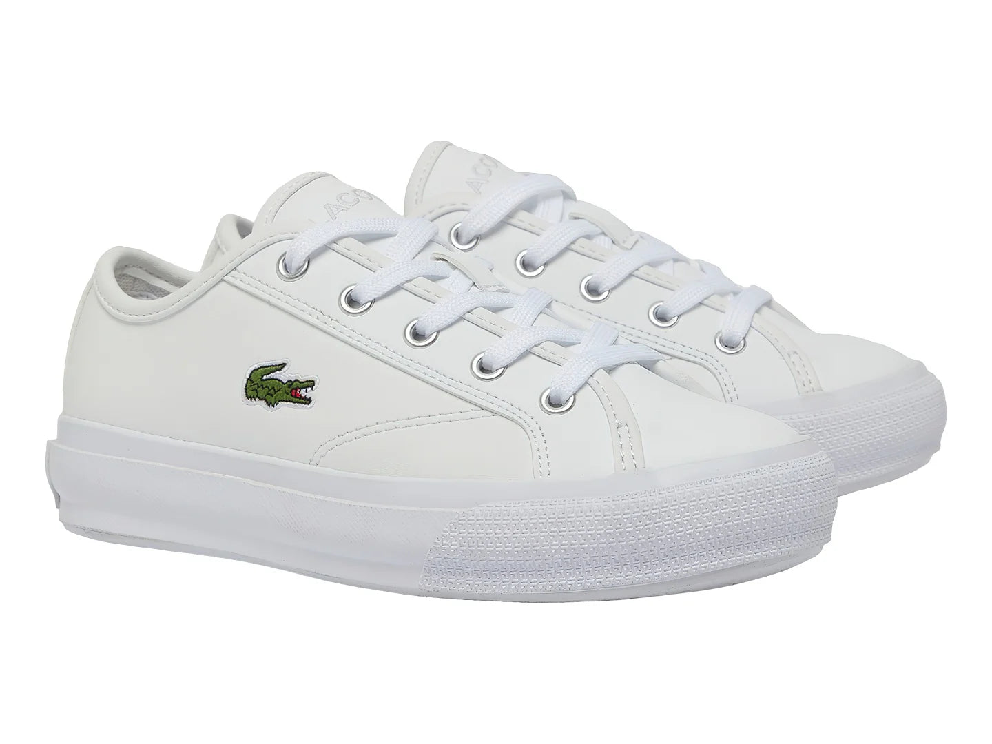 Tenis Lacoste Backcourt 224 Blancos para Niño
