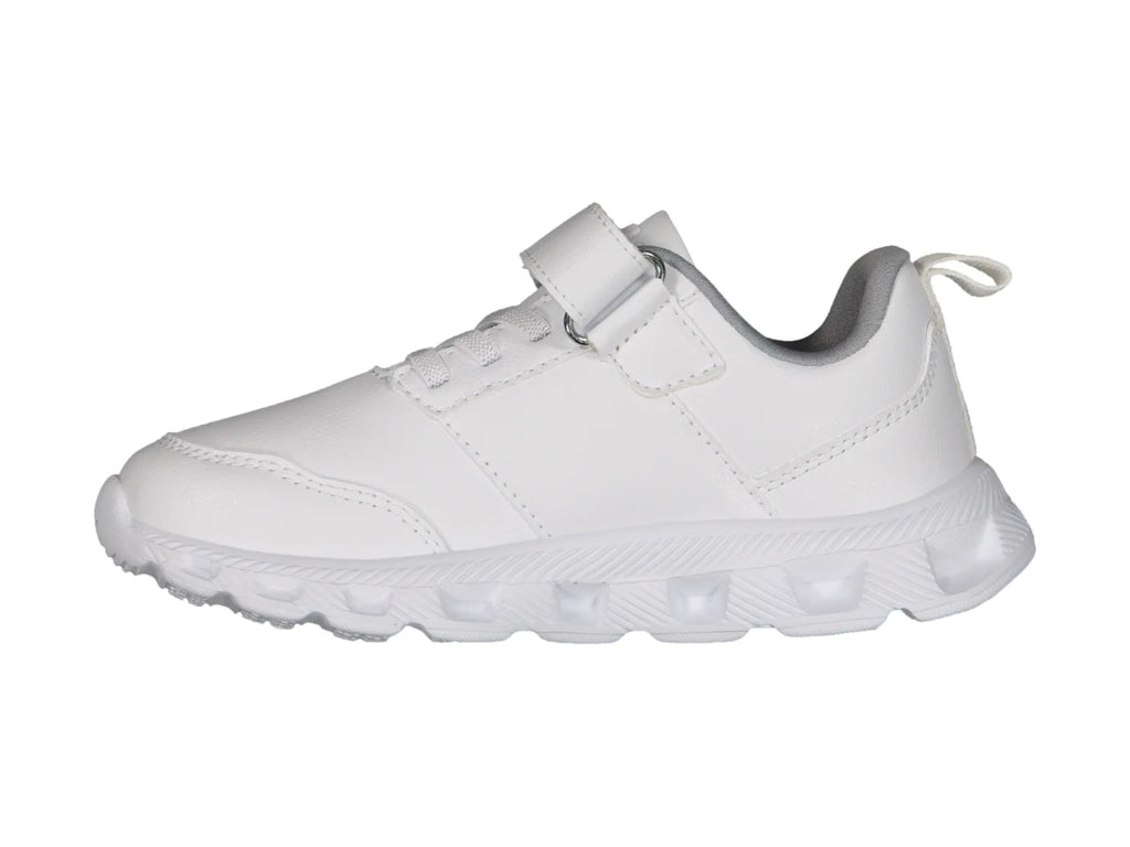 Tenis Charly Light Sport Blanco y Gris para Niño
